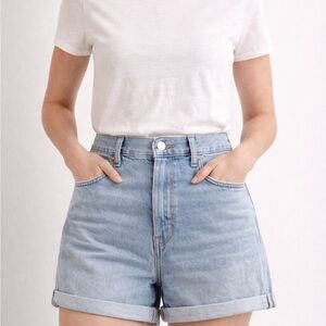 NWOT AGOLDE High Rise Denim Jean Shorts | NEW | Size 28
